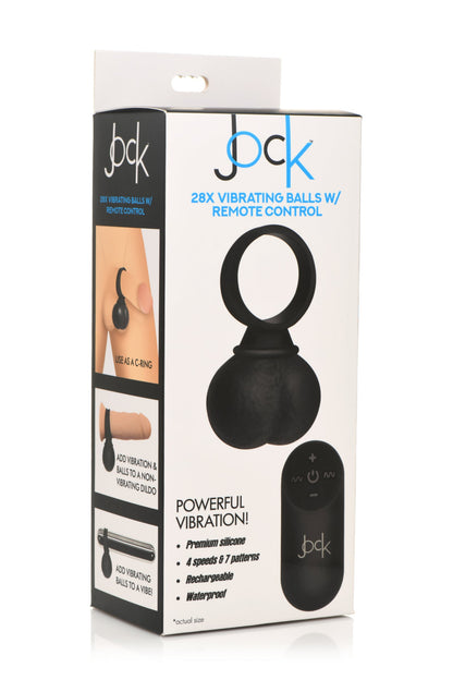 JOCK 28X Vibrating Silicone Balls Large