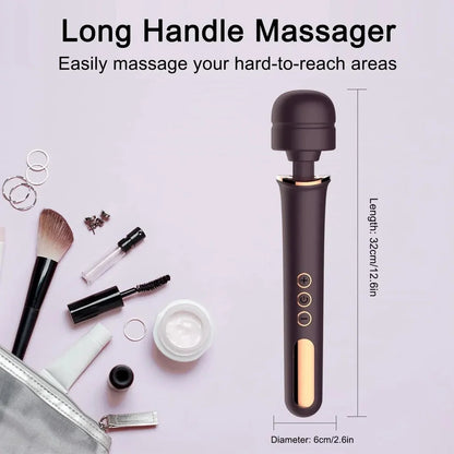 Handheld Magic Wand Massager. Clitoris Stimulator.