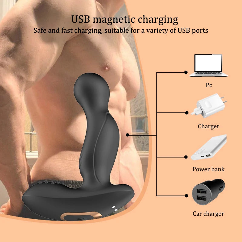 Anal Vibrator. Butt Plug. Prostate Massager. Dildo.