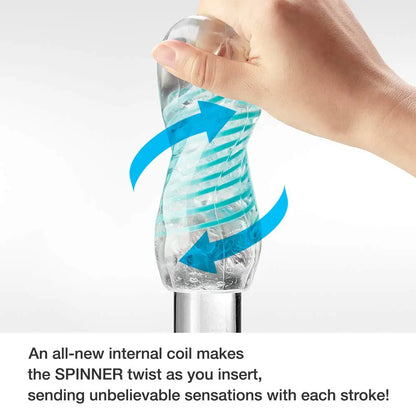 TENGA SPINNER Male Masturbator. Pocket Pussy.