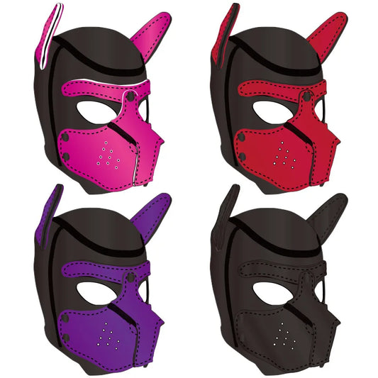 Puppy Play Masks. Various Colors. Woof!