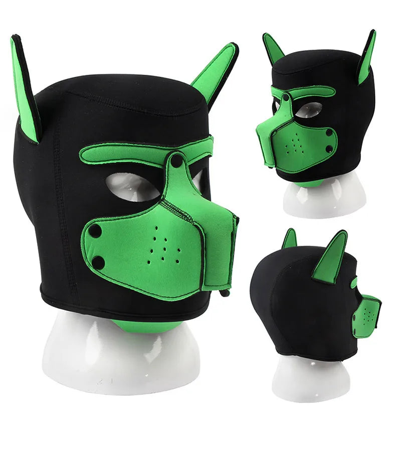 Puppy Play Masks. Various Colors. Woof!