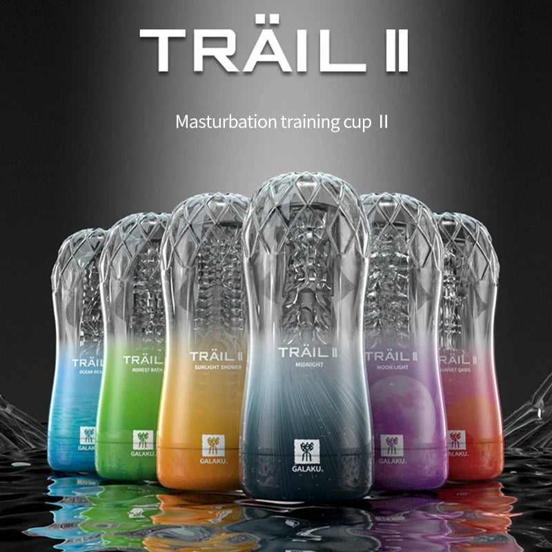 TRAIL 2 Transparent Masturbator Cup.