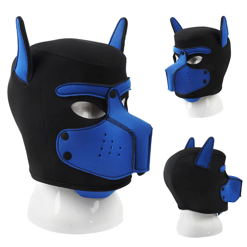 Puppy Play Masks. Various Colors. Woof!