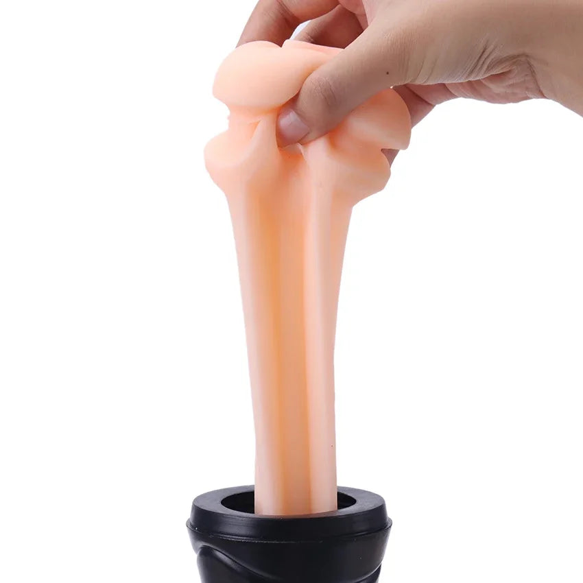 Men's Vaginal Thrilling Simulation Vagina Oral Aircraft Cup.