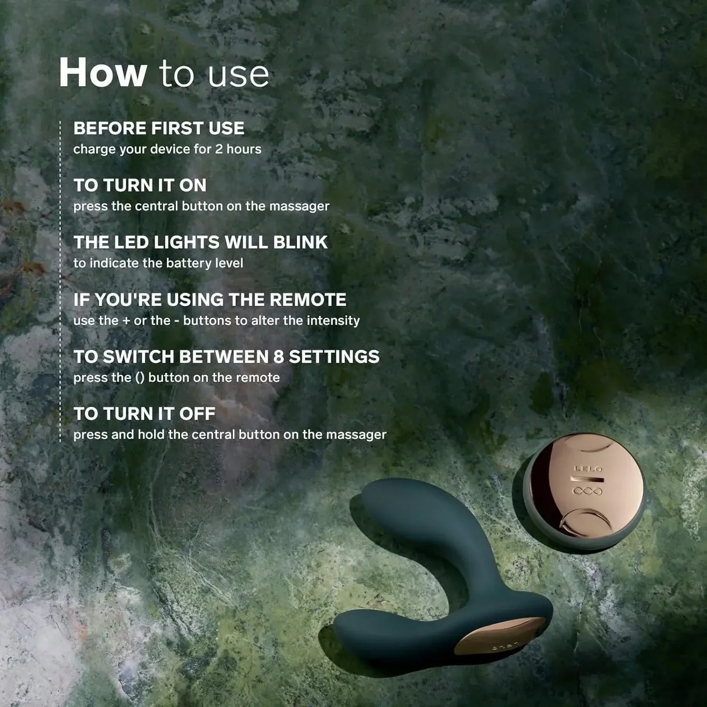 LELO Hugo 2 Remote Prostate Vibrator.