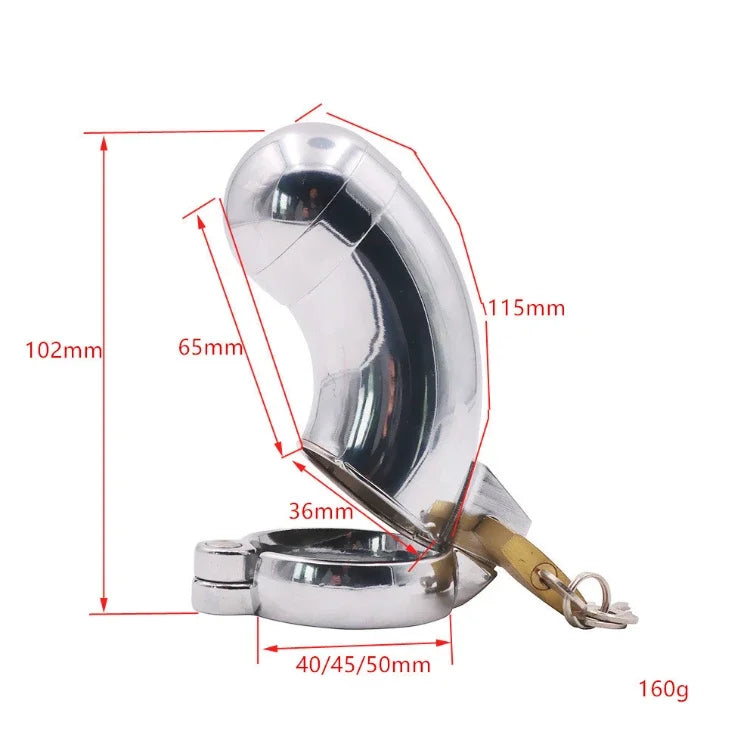 Male Chastity Cage. Cock Cage. Sex Toys for Men. Rise of Loyalty Penis Ring Lock. Wearable Chastity Cage For Outdoors.