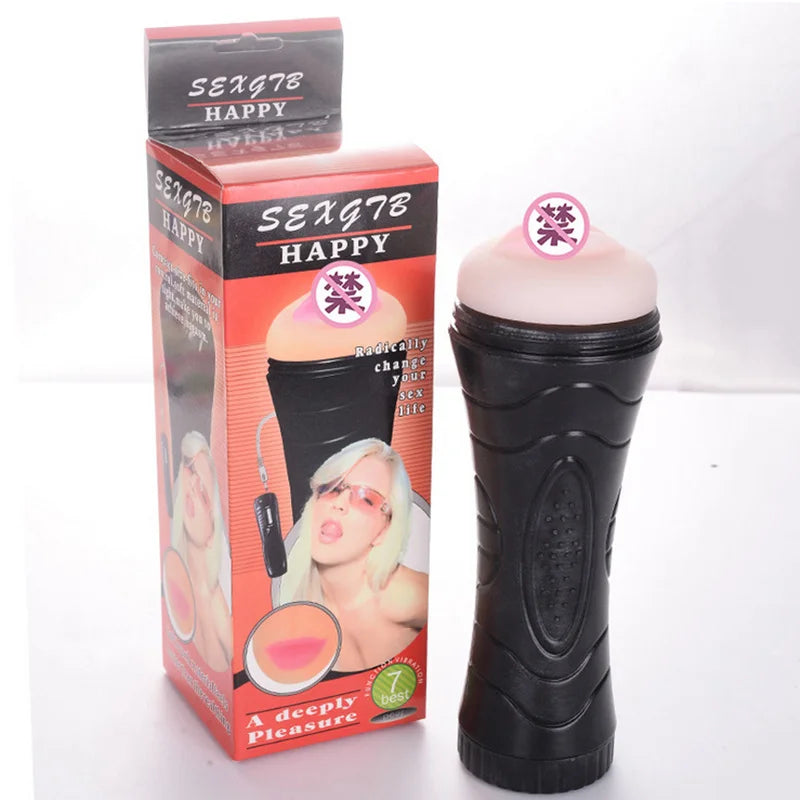 Vaginal, Oral, Anal, Thrills Flesh Cup. Masturbator