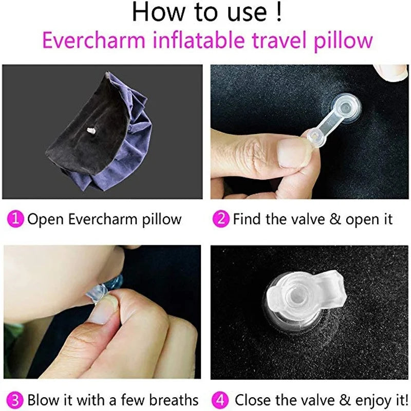 Male Masturbation Deep Hole Inflatable Pillow Adult Masturbator.