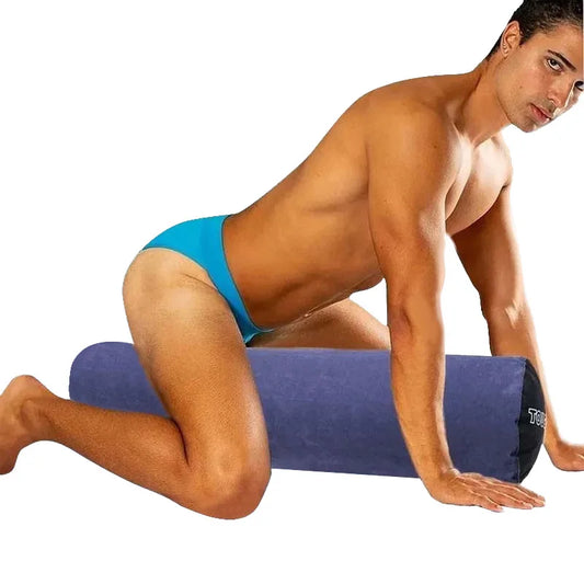 Male Masturbation Deep Hole Inflatable Pillow Adult Masturbator.