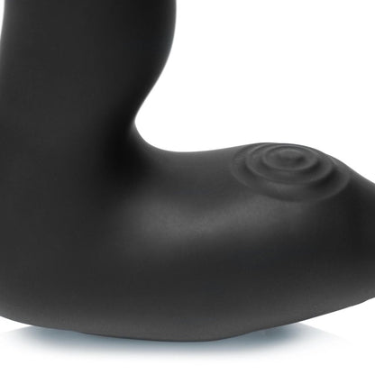 Inflatable & 10X Vibrating Prostate Plug w- Cock & Ball Ring